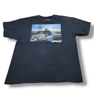 Ice Cube Shirt Size XL Ice Cube Rap Tee Graphic Tee Graphic Print T-Shirt Faded